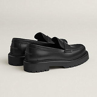[JILLSTUART]  LEATHER LOAFERS BLACK★5cm★JLSO5E257BK★ JILL BY JILLSTUART】River Leather Loafers ☆追跡可能
